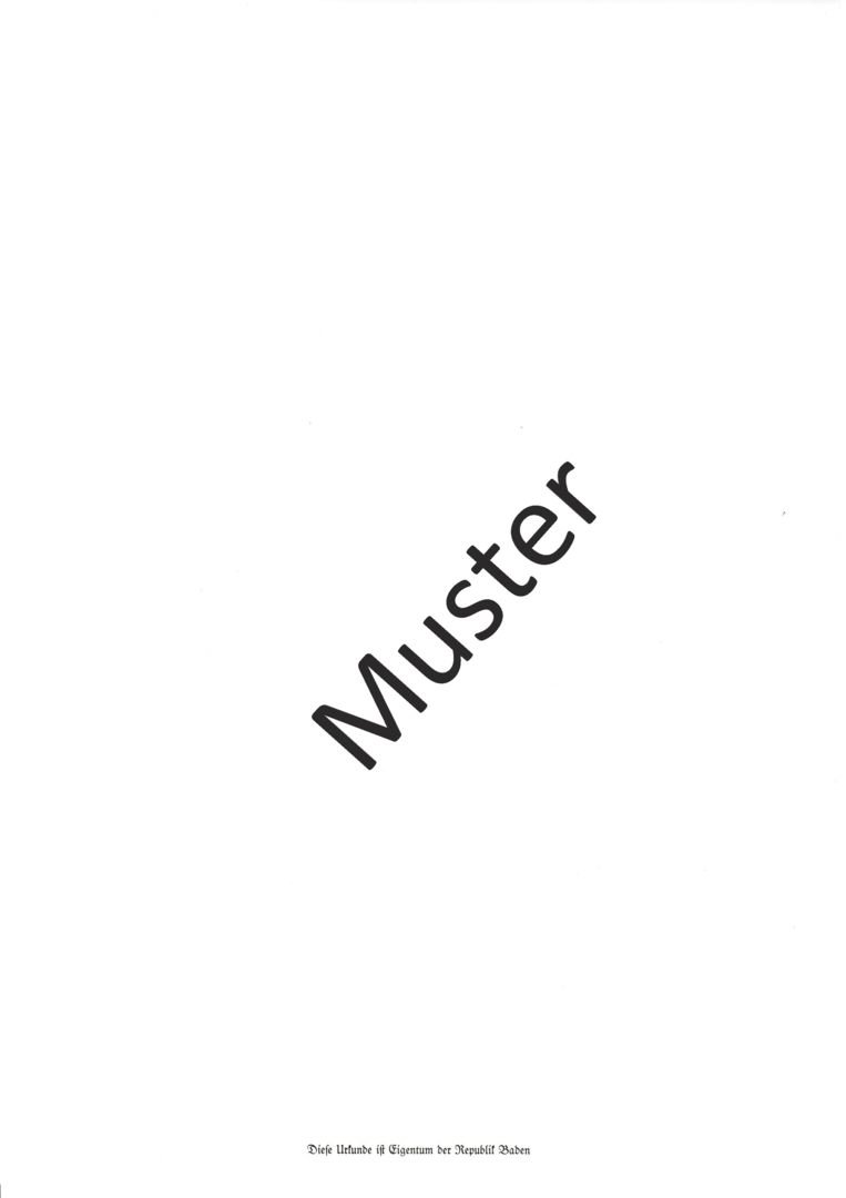 Abbildung Staatsangehörigkeitsausweis Muster Rückseite 2018